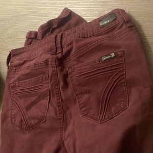 Women’s colored jeans